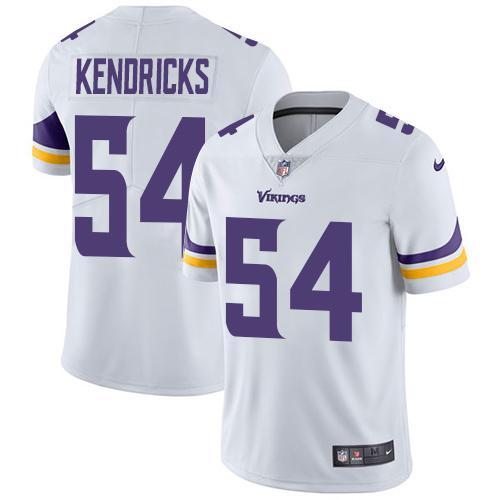 Nike Minnesota Vikings #54 Eric Kendricks White Men’s Stitched NFL Vapor Untouchable Limited Jersey