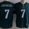 Nike Philadelphia Eagles #7 Ron Jaworski Dark Green Elite Jersey