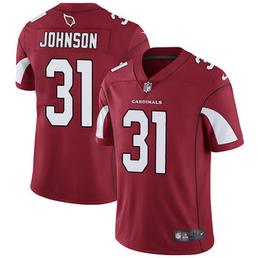 Nike Arizona Cardinals #31 David Johnson Red Team Color Men’s Stitched NFL Vapor Untouchable Limited Jersey