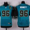 Men’s Jacksonville Jaguars #96 Michael Bennett Teal Green Alternate NFL Nike Elite Jersey