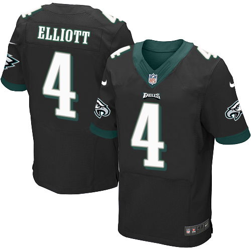 Nike Philadelphia Eagles #4 Jake Elliott Black Alternate Men’s Stitched NFL New Elite Jersey