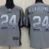 Nike Dallas Cowboys #24 Morris Claiborne Drift Fashion Gray Elite Jersey