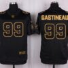 Nike Jets #99 Mark Gastineau Black Men’s Stitched NFL Elite Pro Line Gold Collection Jersey