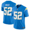 Men’s Los Angeles Chargers #52 Khalil Mack Blue 2023 F.U.S.E. Vapor Untouchable Limited Stitched Jersey