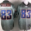 Nike Denver Broncos #83 Wes Welker Gray Shadow Elite Jersey