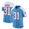 Men’s Tennessee Titans #31 Kevin Byard Blue White 2023 F.U.S.E. Vapor Limited Throwback Football Stitched Jersey