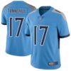 Men’s Tennessee Titans 17 Ryan Tannehill Light Blue Vapor Untouchable Limited Jersey
