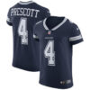 Men’s Dallas Cowboys Dak Prescott Nike Navy Vapor Untouchable Elite Jersey