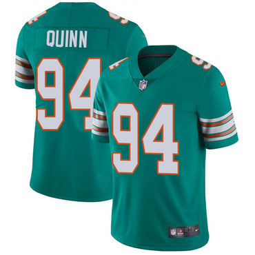 Nike Miami Dolphins #94 Robert Quinn Aqua Green Alternate Men’s Stitched NFL Vapor Untouchable Limited Jersey