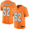 Nike Miami Dolphins #52 Raekwon McMillan Orange Men’s Stitched NFL Limited Rush Jersey