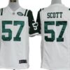 Nike New York Jets #57 Bart Scott White Game Jersey