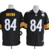 Nike Pittsburgh Steelers #84 Antonio Brown Black Game Jersey