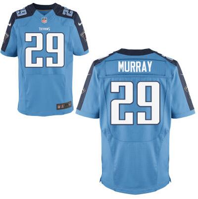 Men’s Tennessee Titans #29 DeMarco Murray Light Blue Team Color NFL Nike Elite Jersey