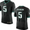 Men’s Philadelphia Eagles #5 Donovan McNabb Black Retired Player NFL Nike Elite Jersey