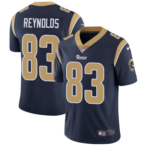 Nike Los Angeles Rams #83 Josh Reynolds Navy Blue Team Color Men’s Stitched NFL Vapor Untouchable Limited Jersey
