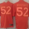 Nike Denver Broncos #52 Wesley Woodyard Drenched Limited Orange Jersey