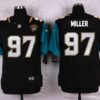Men’s Jacksonville Jaguars #97 Roy Miller Black Team Color NFL Nike Elite Jersey