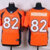 Men’s Denver Broncos #82 Jeff Heuerman Orange Team Color NFL Nike Elite Jersey