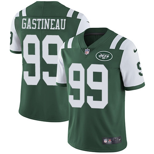 Jets #99 Mark Gastineau Green Team Color Men’s Stitched Football Vapor Untouchable Limited Jersey