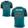 Men’s Jacksonville Jaguars #97 Malik Jackson Teal Green Alternate NFL Nike Elite Jersey