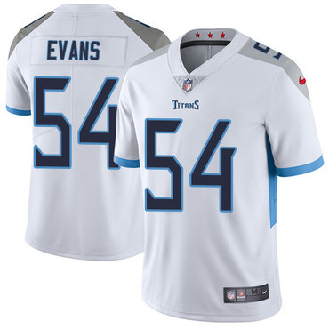 Nike Tennessee Titans #54 Rashaan Evans White Men’s Stitched NFL Vapor Untouchable Limited Jersey