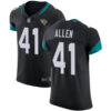 Jaguars #41 Josh Allen Black Team Color Men’s Stitched Football Vapor Untouchable Elite Jersey