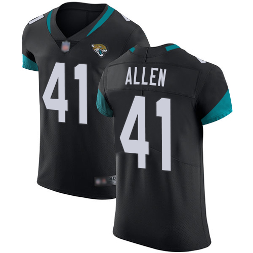 Jaguars #41 Josh Allen Black Team Color Men’s Stitched Football Vapor Untouchable Elite Jersey