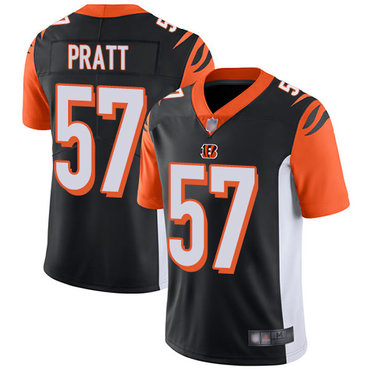 Bengals #57 Germaine Pratt Black Team Color Men’s Stitched Football Vapor Untouchable Limited Jersey