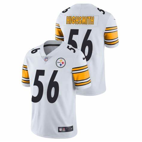 Men’s Pittsburgh Steelers #56 Alex Highsmith White Vapor Untouchable Limited Football Stitched Jersey
