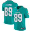 Nike Miami Dolphins #89 Julius Thomas Aqua Green Team Color Men’s Stitched NFL Vapor Untouchable Limited Jersey