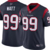 Nike Texans 99 J.J. Watt Navy 100th Season Vapor Untouchable Limited Jersey