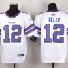 Men’s Buffalo Bills #12 Jim Kelly 2013 Nike White Elite Jersey