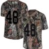 Nike Jets #48 Jordan Jenkins Camo Men’s Stitched NFL Limited Rush Realtree Jersey