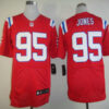 Nike New England Patriots #95 Chandler Jones Red Elite Jersey