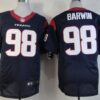 Nike Houston Texans #98 Connor Barwin Blue Elite Jersey