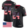 Nike Atlanta Falcons #24 Devonta Freeman Black Men’s Stitched NFL Limited Rush USA Flag Jersey
