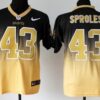 Nike New Orleans Saints #43 Darren Sproles Black/Gold Fadeaway Elite Jersey