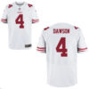 Men’s San Francisco 49ers #4 Phil Dawson Red Team Color Stitched NFL Nike Elite Jersey