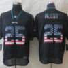 Nike Philadelphia Eagles #25 LeSean McCoy 2014 USA Flag Fashion Black Elite Jersey