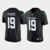 Men’s New York Jets #19 Joe Flacco Black Vapor Limited Stitched Jersey