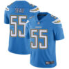 Nike San Diego Chargers #55 Junior Seau Electric Blue Alternate Men’s Stitched NFL Vapor Untouchable Limited Jersey