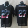 Nike New York Jets #27 Dee Milliner 2014 USA Flag Fashion Black Elite Jersey
