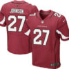 Men’s Arizona Cardinals #27 Chris Johnson Red Team Color NFL Nike Elite Jersey