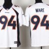 Nike Denver Broncos #94 DeMarcus Ware 2013 White Game Jersey