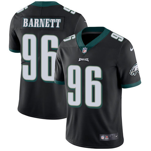 Nike Philadelphia Eagles #96 Derek Barnett Black Alternate Men’s Stitched NFL Vapor Untouchable Limited Jersey
