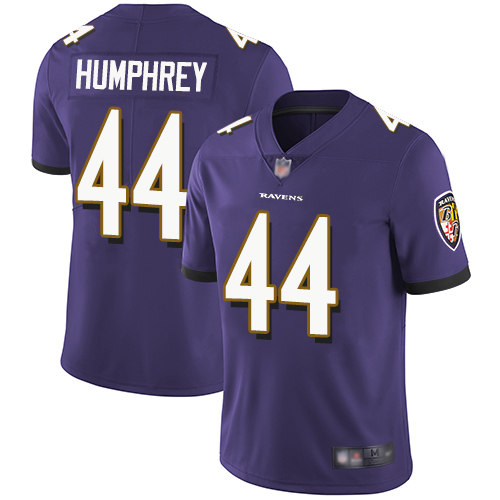 Ravens #44 Marlon Humphrey Purple Team Color Men’s Stitched Football Vapor Untouchable Limited Jersey