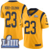 #23 Limited Nickell Robey-Coleman Gold Nike NFL Men’s Jersey Los Angeles Rams Rush Vapor Untouchable Super Bowl LIII Bound