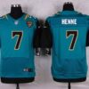 Men’s Jacksonville Jaguars #7 Chad Henne Teal Green Alternate NFL Nike Elite Jersey