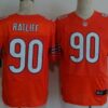 Nike Chicago Bears #90 Jeremiah Ratliff Orange Elite Jersey