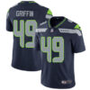 Nike Seattle Seahawks #49 Shaquem Griffin Steel Blue Team Color Men’s Stitched NFL Vapor Untouchable Limited Jersey